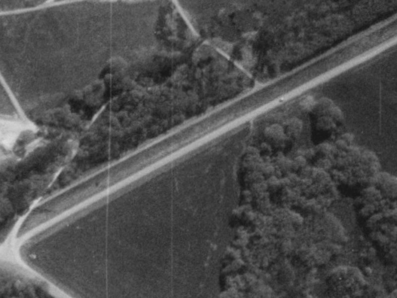 230 Coutts Island Road from the air, 1975-1979