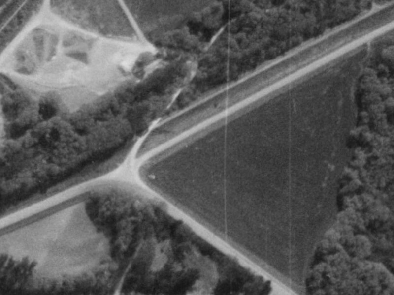 219 Coutts Island Road from the air, 1975-1979