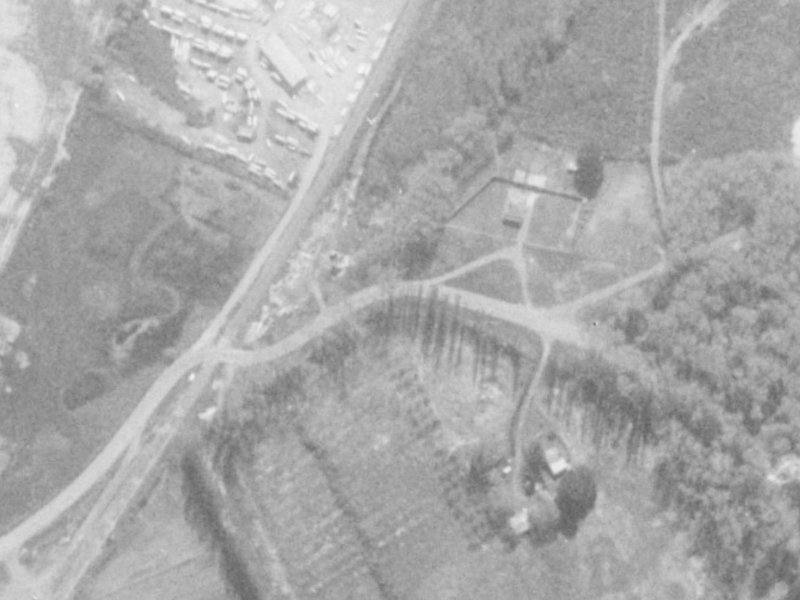25C Spencerville Road from the air, 1975-1979