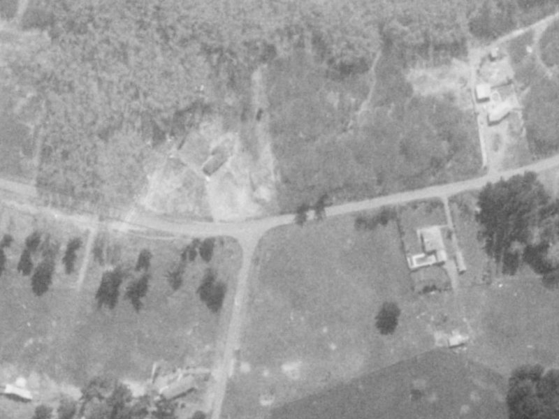 157 Spencerville Road from the air, 1975-1979