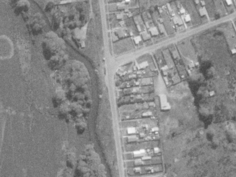 320 Lower Styx Road from the air, 1975-1979