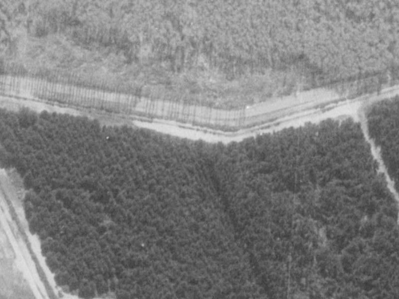 Farrells Road from the air, 1975-1979
