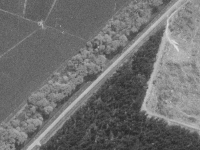 123–133 Lower Styx Road from the air, 1975-1979