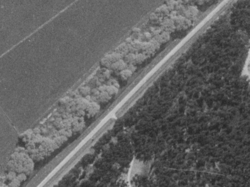 286 Lower Styx Road from the air, 1975-1979