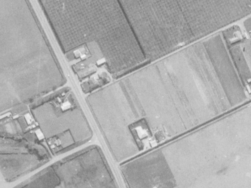 722 Marshland Road from the air, 1975-1979