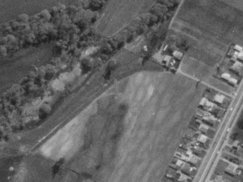 Rushmore Drive from the air, 1975-1979