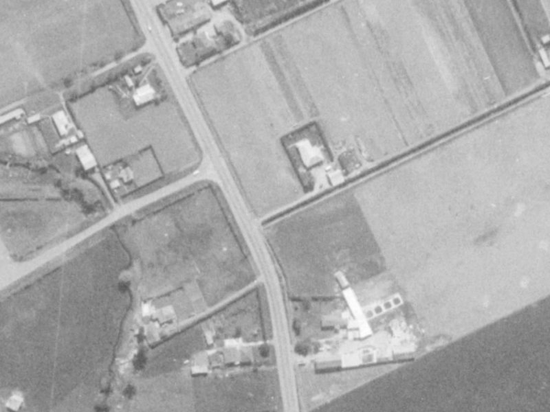 706 Marshland Road from the air, 1975-1979