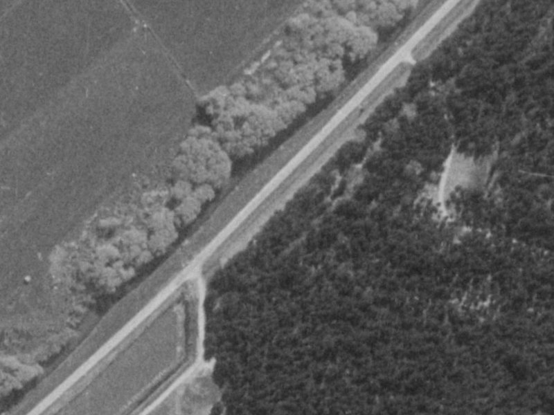 240 Lower Styx Road from the air, 1975-1979