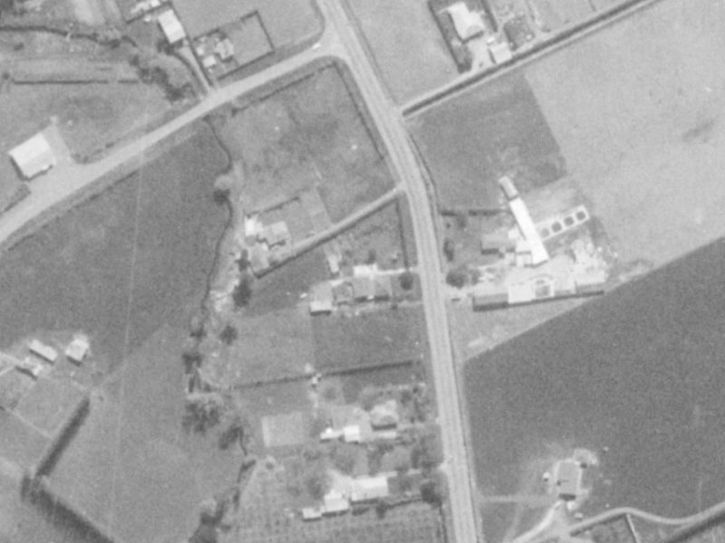 705 Marshland Road from the air, 1975-1979