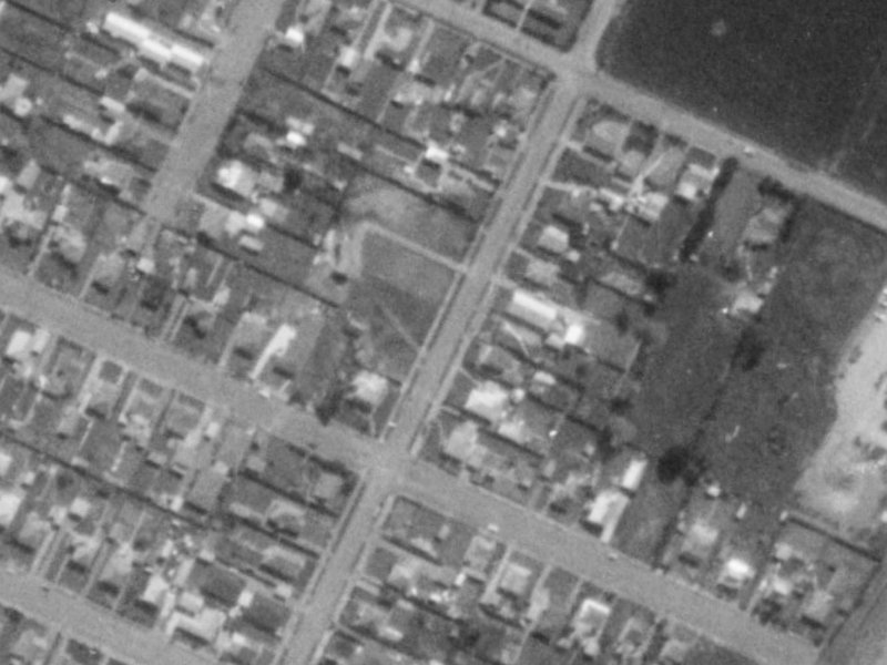 29 Tyrone Street from the air, 1975-1979