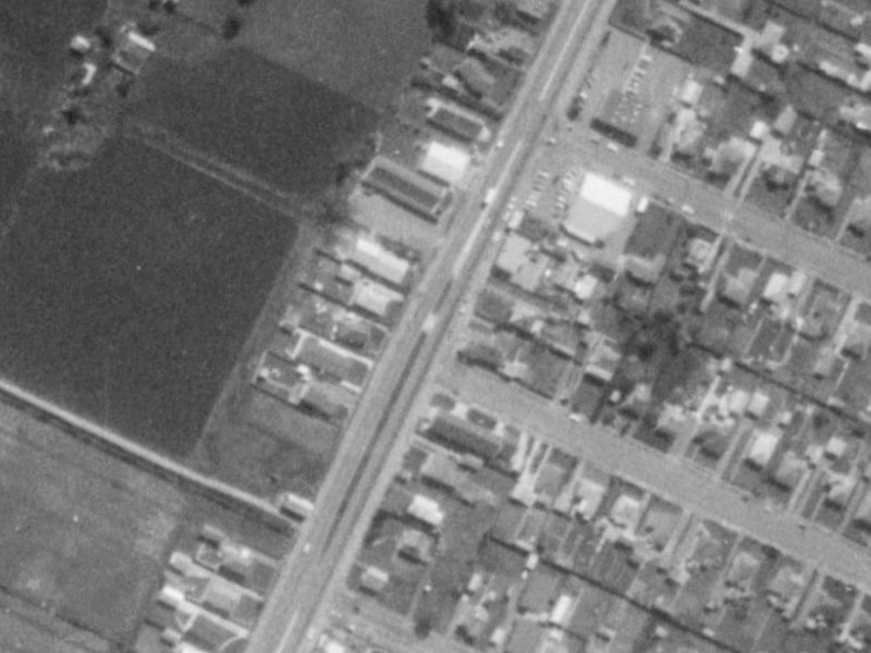 799 Main North Road from the air, 1975-1979