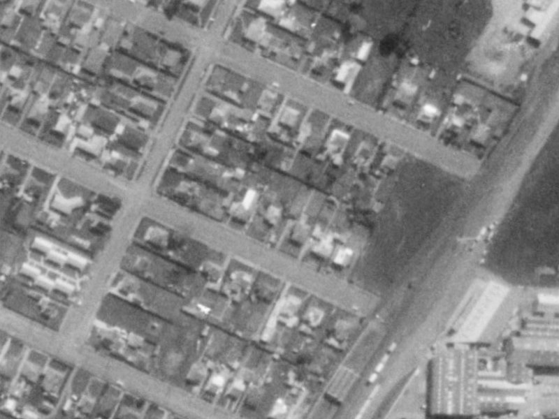 41 Third Street from the air, 1975-1979