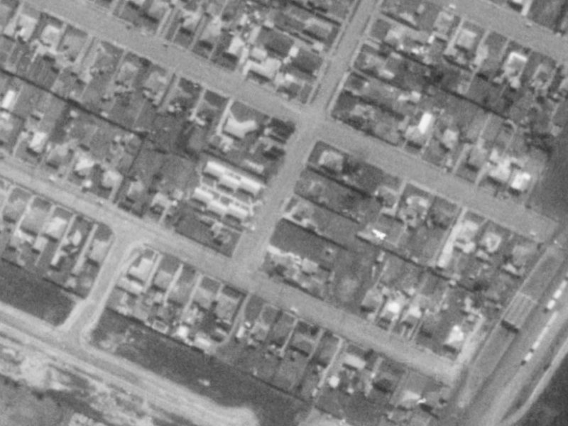 6 Tyrone Street from the air, 1975-1979
