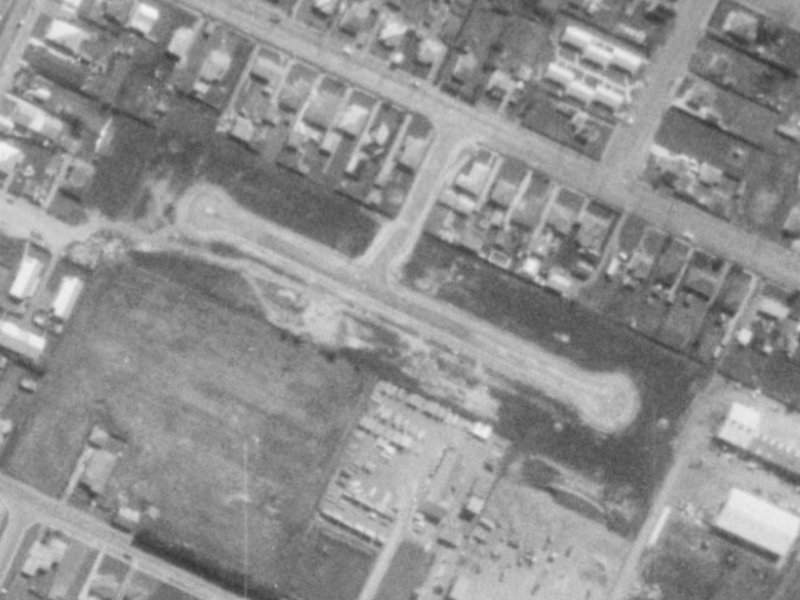 2 Kilkenny Place from the air, 1975-1979