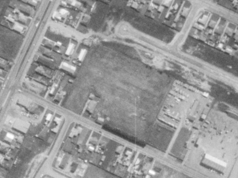 12 Ballymena Drive from the air, 1975-1979