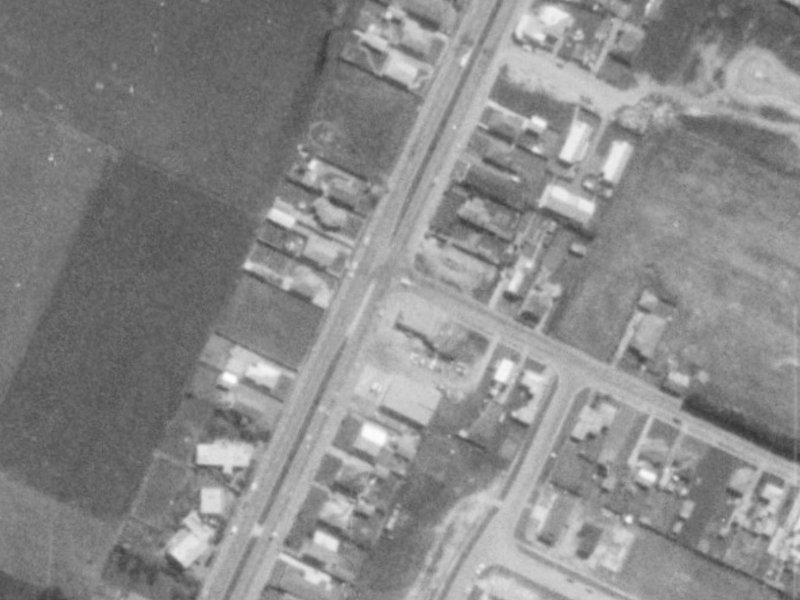 758 Main North Road from the air, 1975-1979