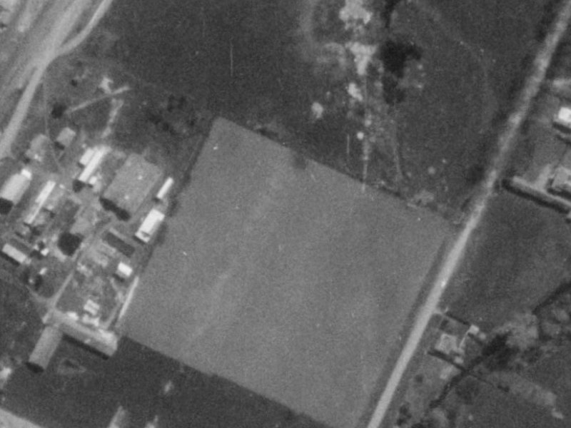 47 Blakes Road from the air, 1975-1979