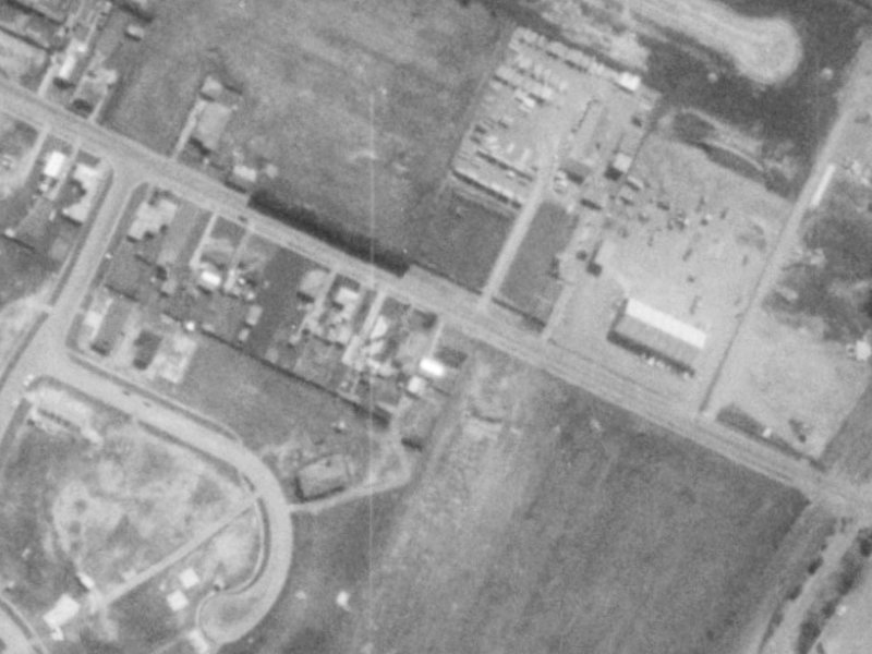 33 Belfast Road from the air, 1975-1979