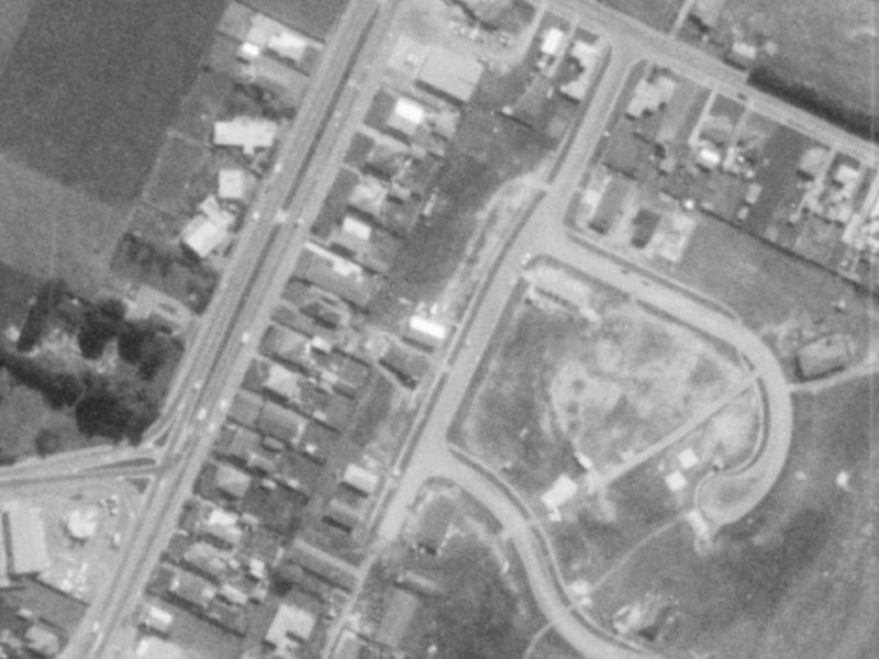 14 Shannon Place from the air, 1975-1979