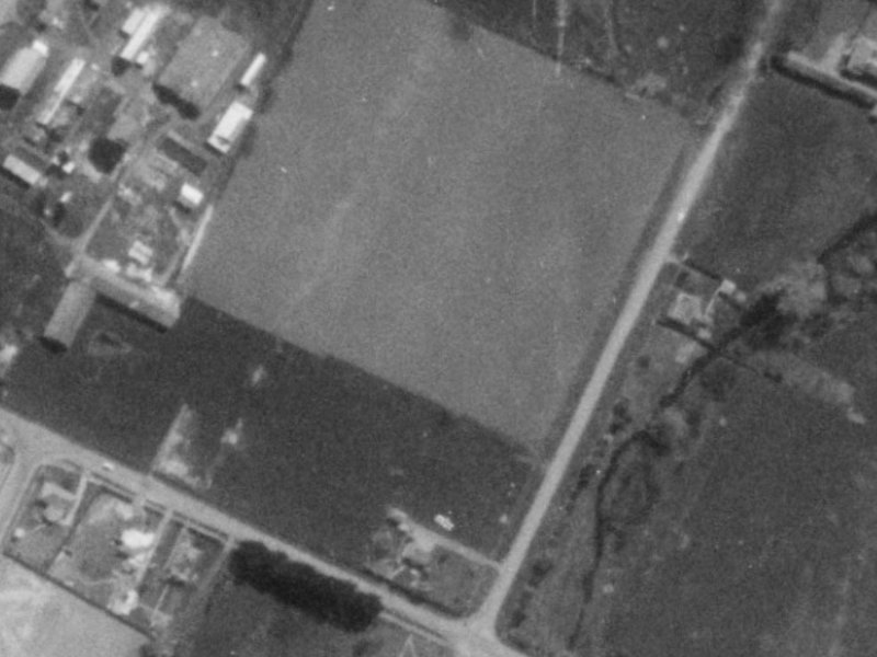 61 Blakes Road from the air, 1975-1979