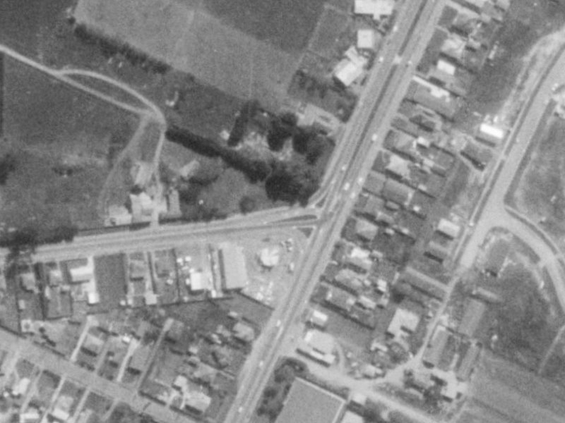 2 Johns Road from the air, 1975-1979