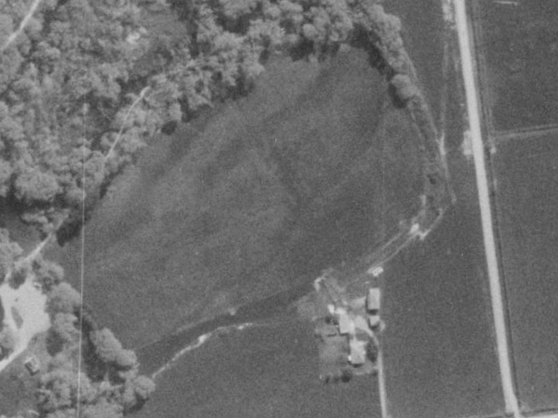180 Johns Road from the air, 1975-1979