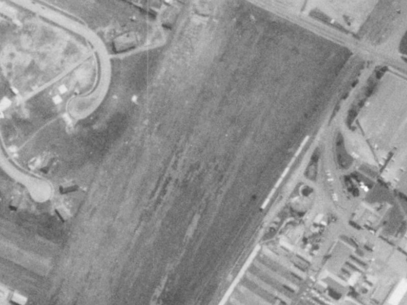 10 March Place from the air, 1975-1979