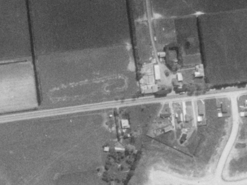 90R Johns Road from the air, 1975-1979