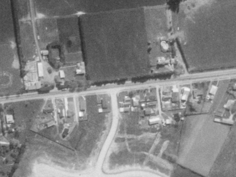 106 Johns Road from the air, 1975-1979