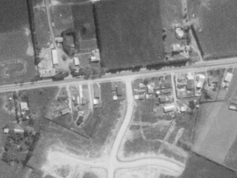 109 Johns Road from the air, 1975-1979