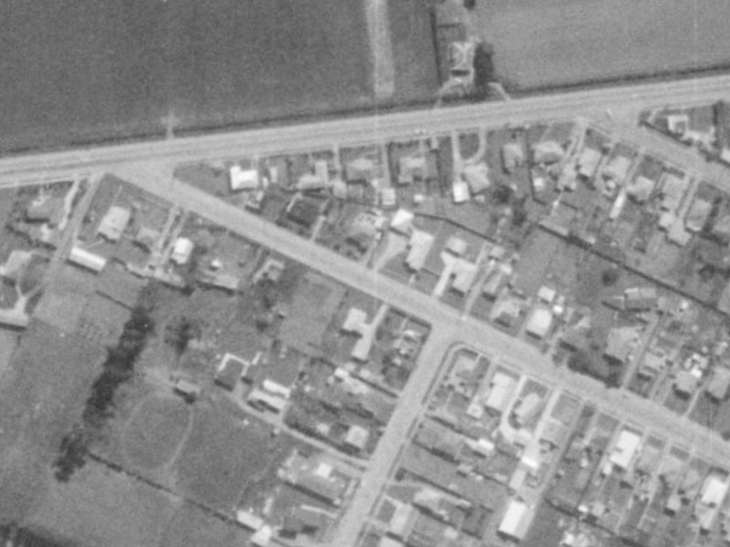 Lagan Street from the air, 1975-1979