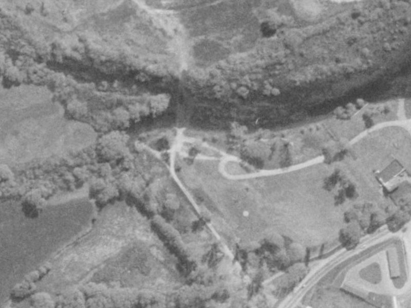 1F Willowcreek Lane from the air, 1975-1979
