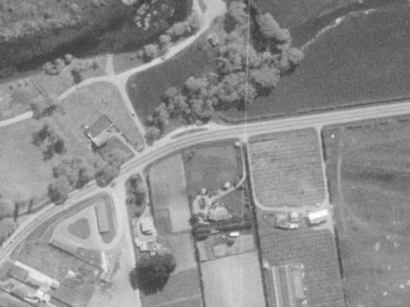 215 Johns Road from the air, 1975-1979