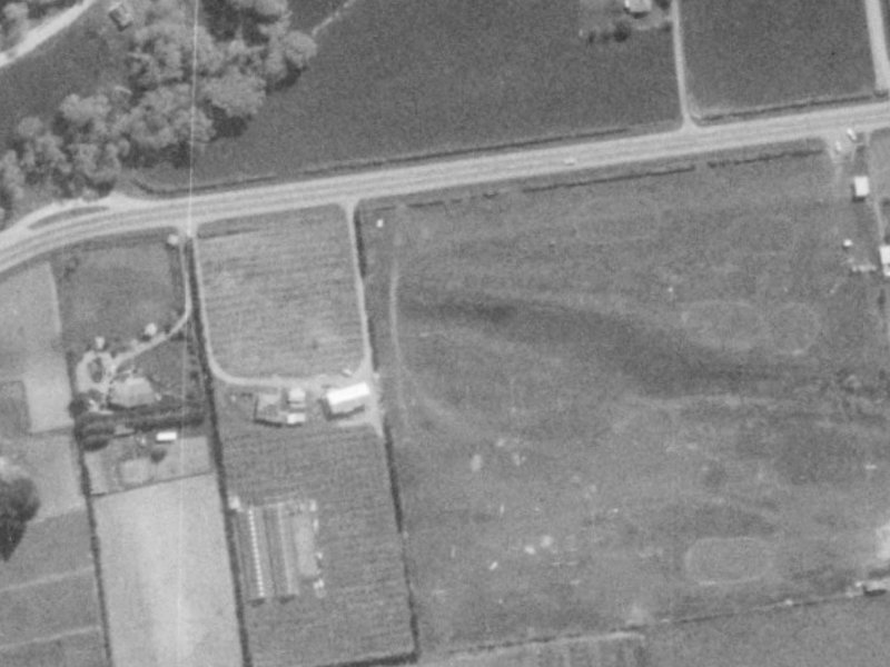 20 Brookwater Avenue from the air, 1975-1979