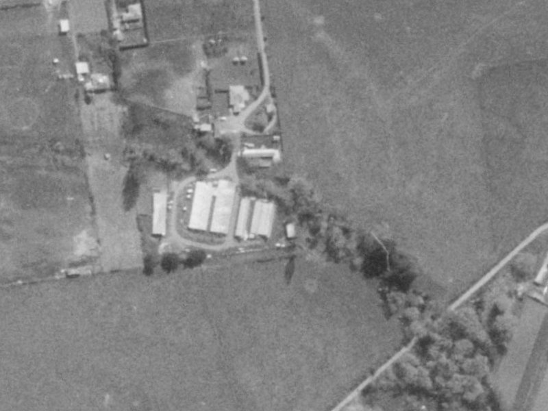 26 Springwater Avenue from the air, 1975-1979