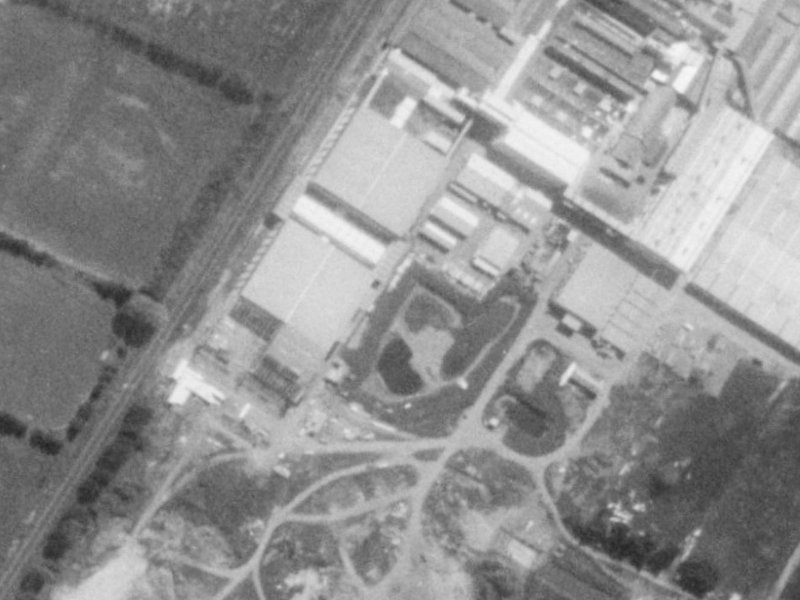 13 Frank Coxon Road from the air, 1975-1979