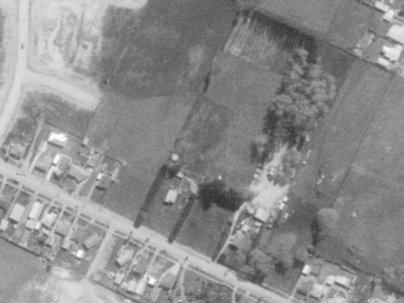 26 Monaghan Street from the air, 1975-1979