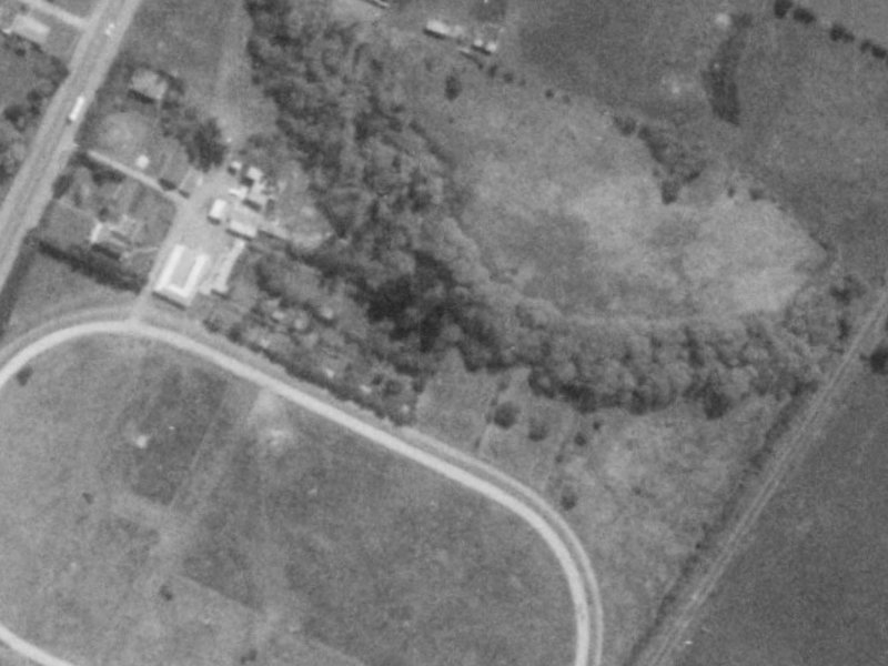 12 Shenley Drive from the air, 1975-1979