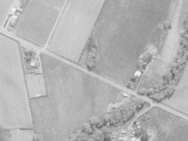 199–205 Belfast Road from the air, 1975-1979