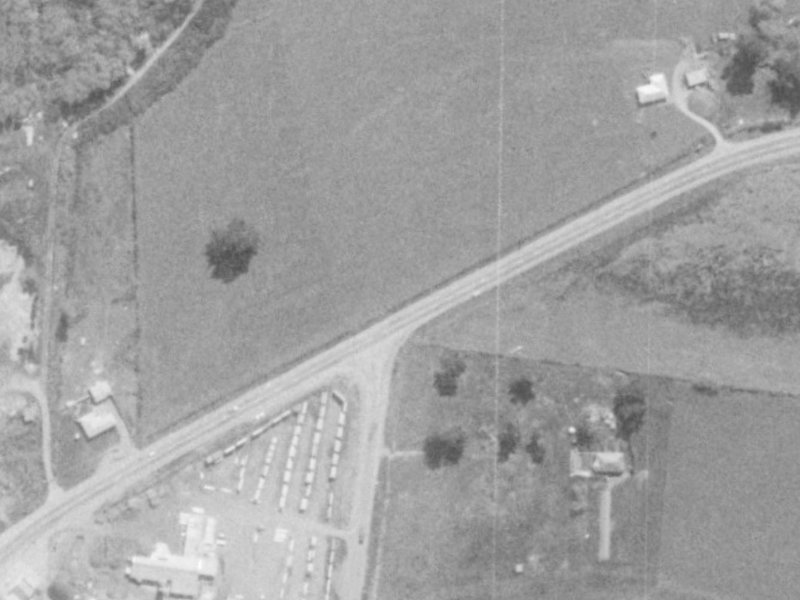 385 Johns Road from the air, 1975-1979