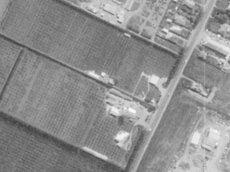22A Bayliss Cl from the air, 1975-1979