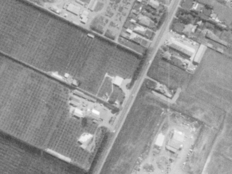 545 Main North Road from the air, 1975-1979