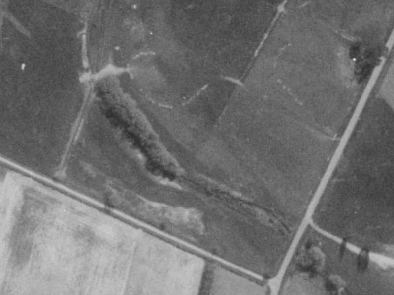 Borderdale Street from the air, 1975-1979