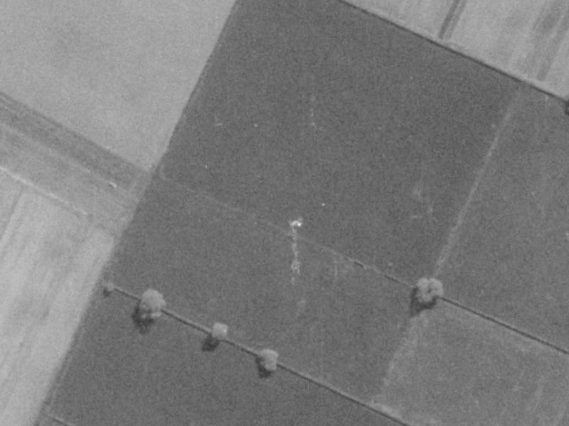 78 Beechwood Drive from the air, 1975-1979