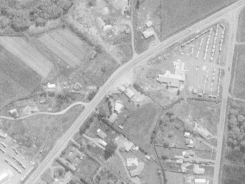 443 Johns Road from the air, 1975-1979