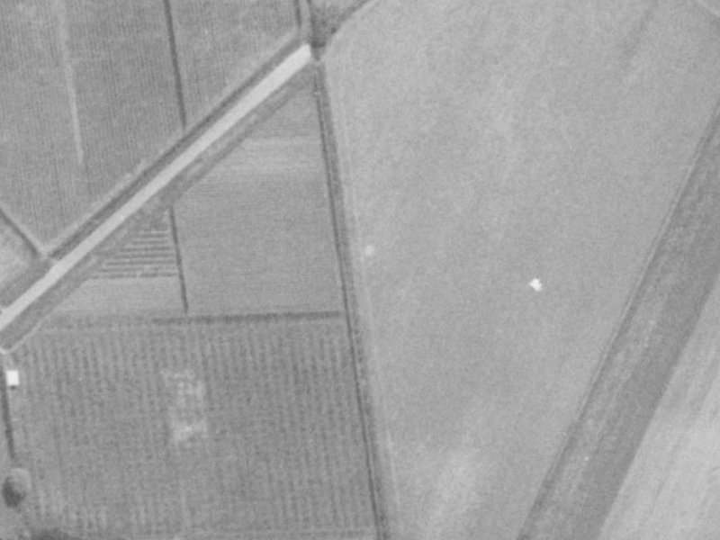 55 Glen Oaks Drive from the air, 1975-1979