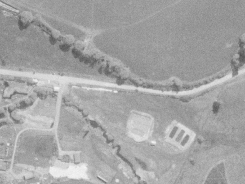 68–76 Hussey Road from the air, 1975-1979