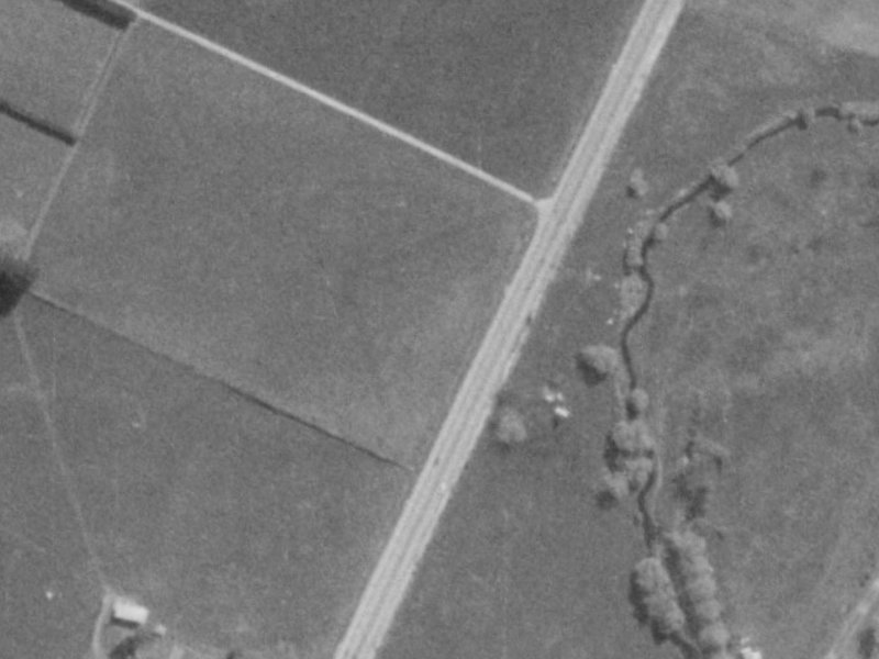 57 O'Neill Avenue from the air, 1975-1979