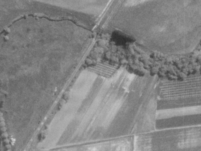 26 Willowview Drive from the air, 1975-1979