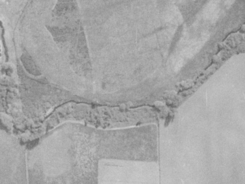 204 Styx Mill Road from the air, 1975-1979